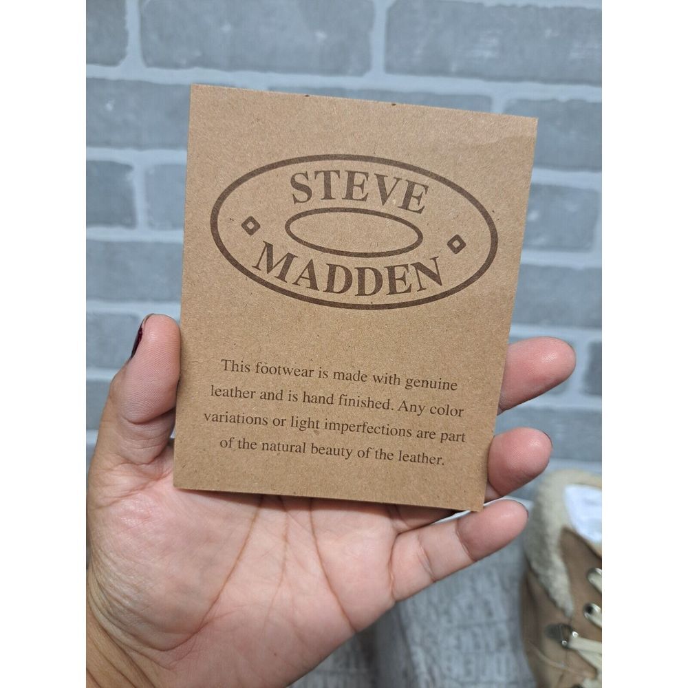 Steve Madden Reyen Suede Faux Fur Shearling Cold Weather Lug Sole Platforms Boot - Picture 14 of 16